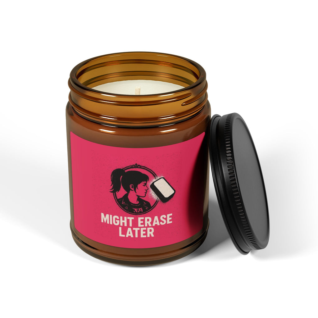 Soy Candle — Amber Jar Scented Candle