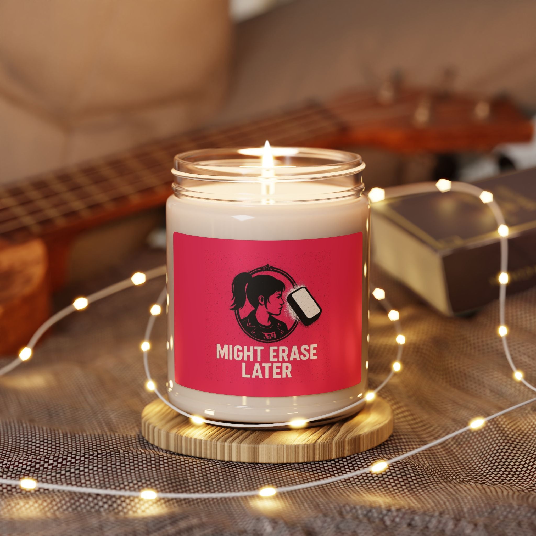 Soy Candle — Clear Jar Scented Candle
