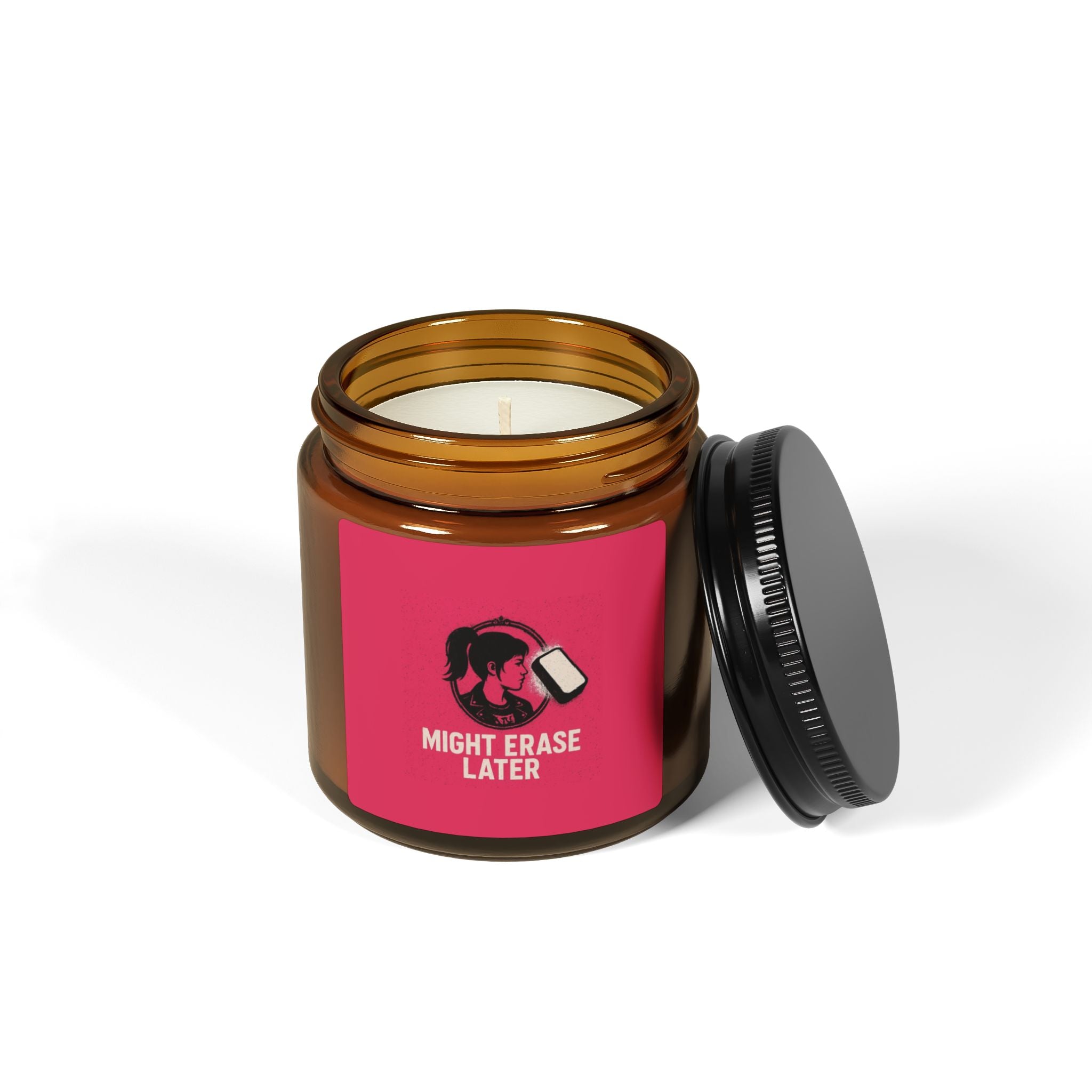 Soy Candle — Amber Jar Scented Candle