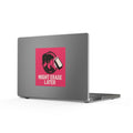 MacBook Case — 'Might Erase Later' Pink Retro Graphic