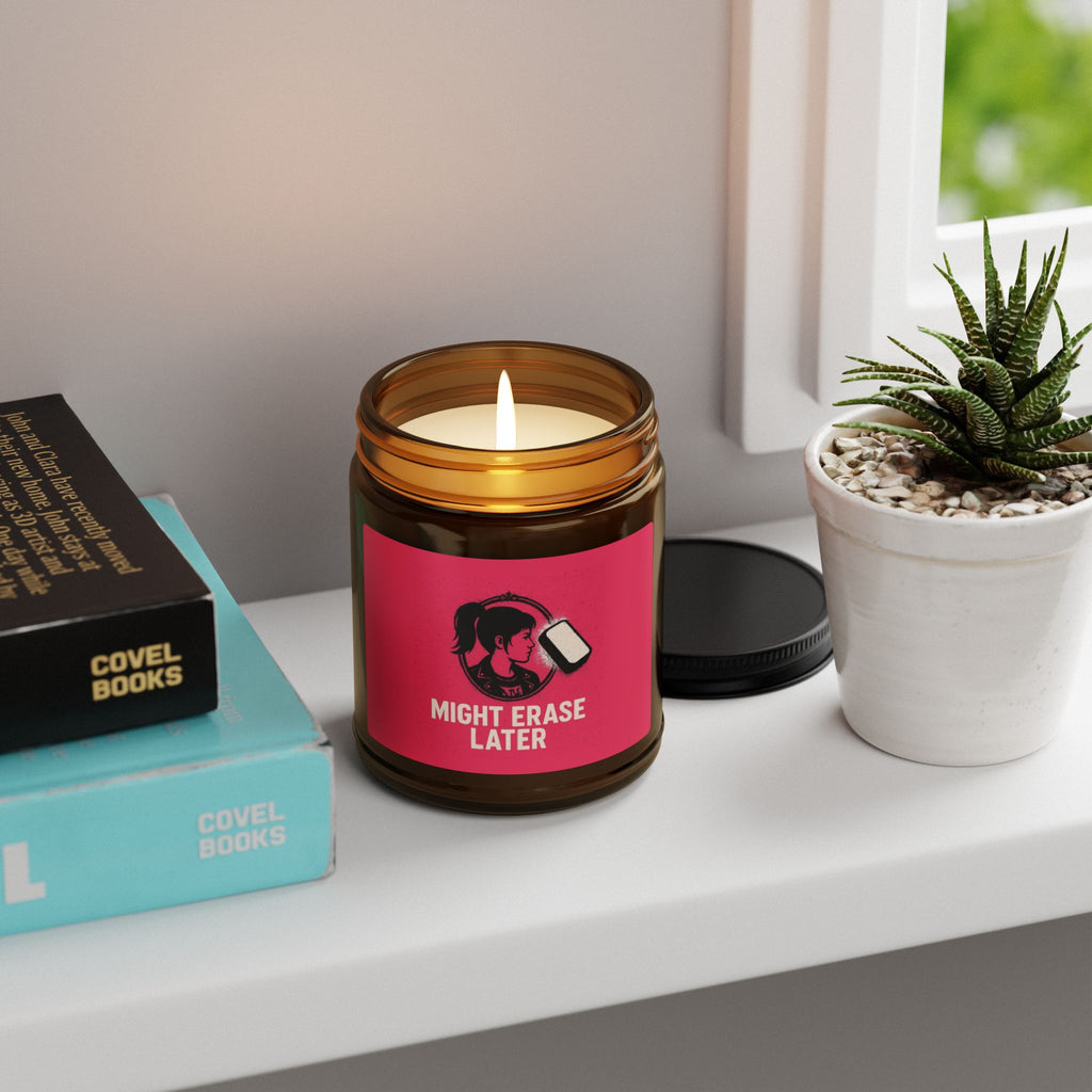 Soy Candle — Amber Jar Scented Candle