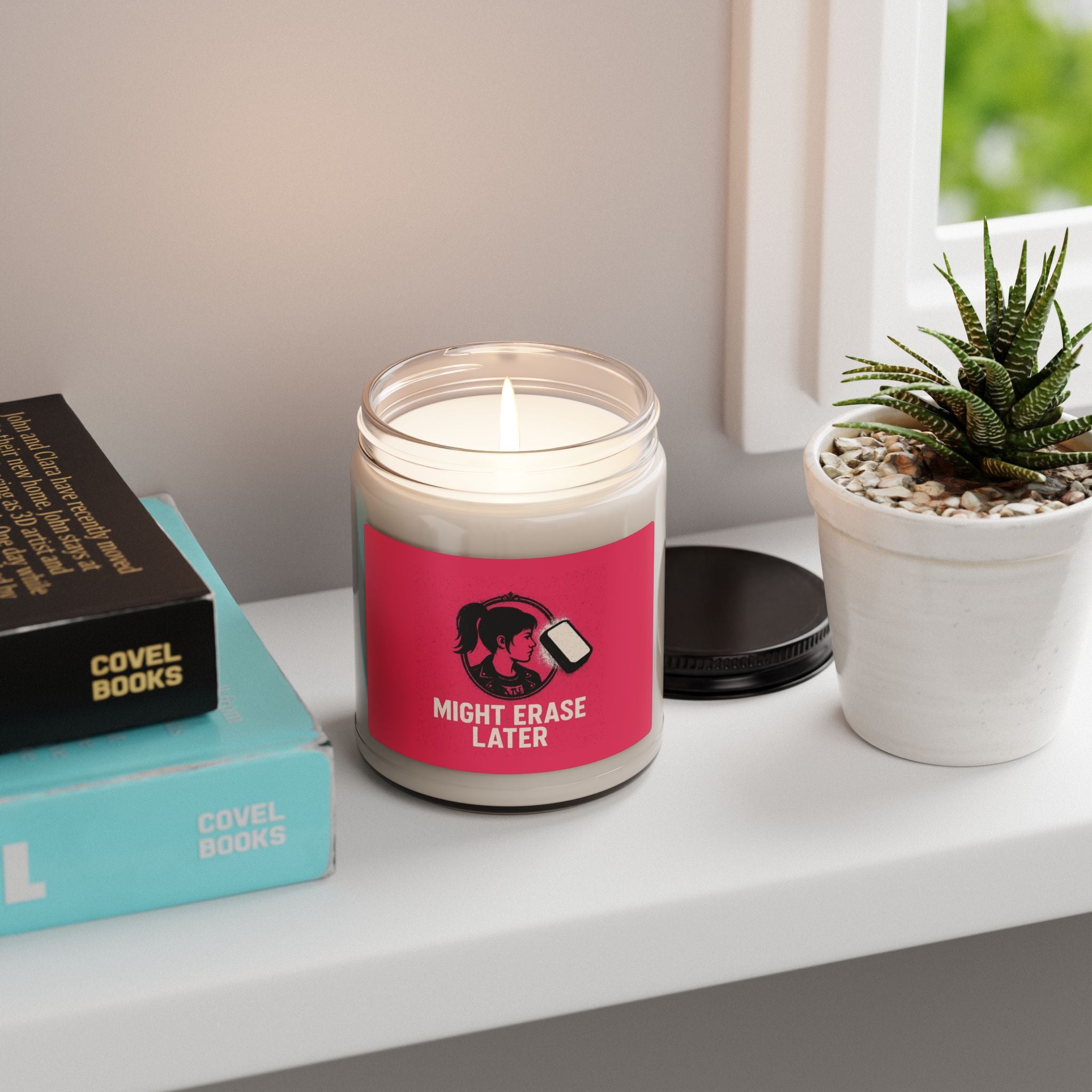 Soy Candle — Clear Jar Scented Candle