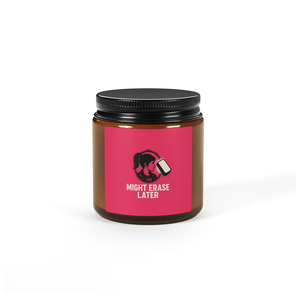 Soy Candle — Amber Jar Scented Candle
