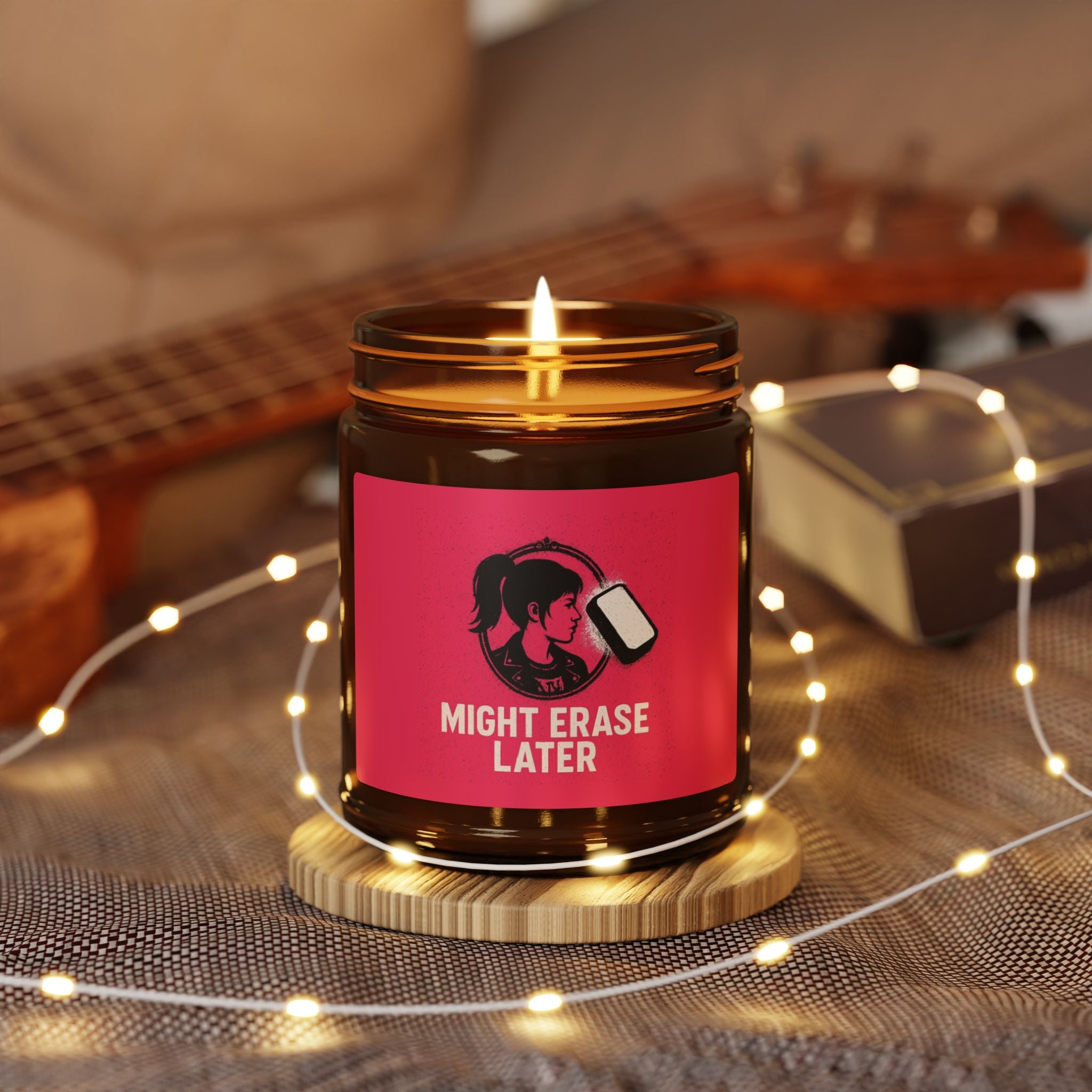 Soy Candle — Amber Jar Scented Candle